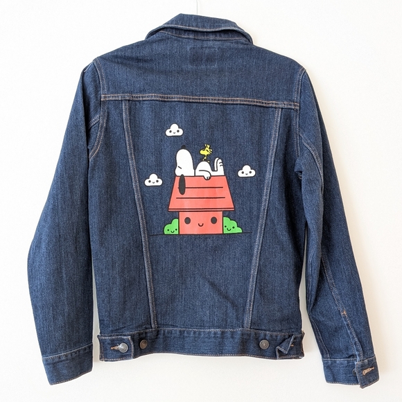 Peanuts Limited Edition Snoopy Sam & Tury Denim Jacket Small - Picture 5 of 6